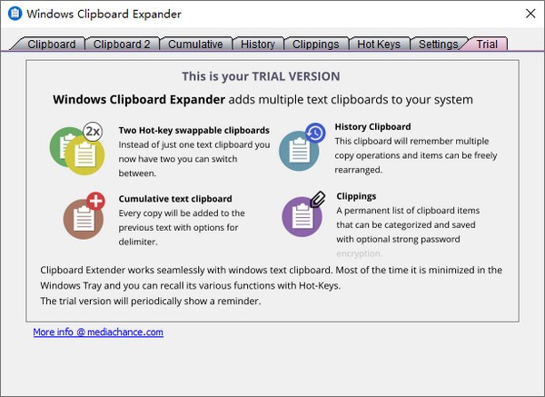 Windows Text Clipboard Expander(文字剪贴板扩展器)