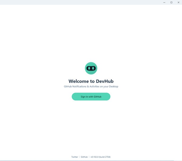 DevHub(GitHub管理通知客户端)